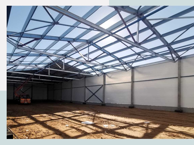 Строительство сенохранилищ в Петропавловске-Камчатском