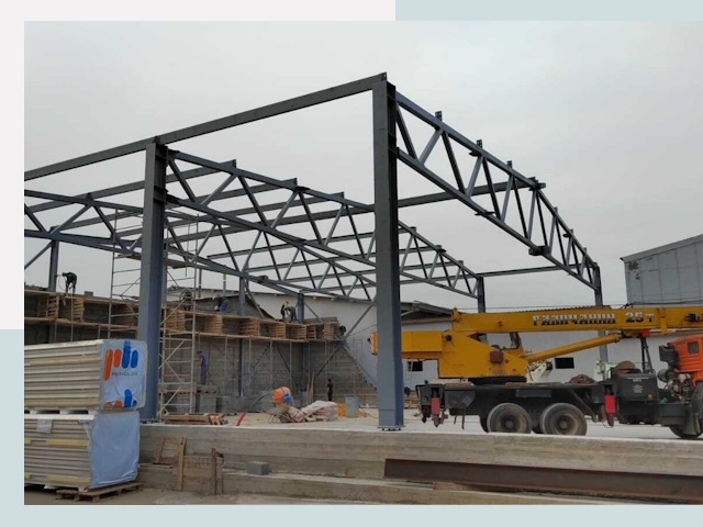 Строительство цехов в Петропавловске-Камчатском