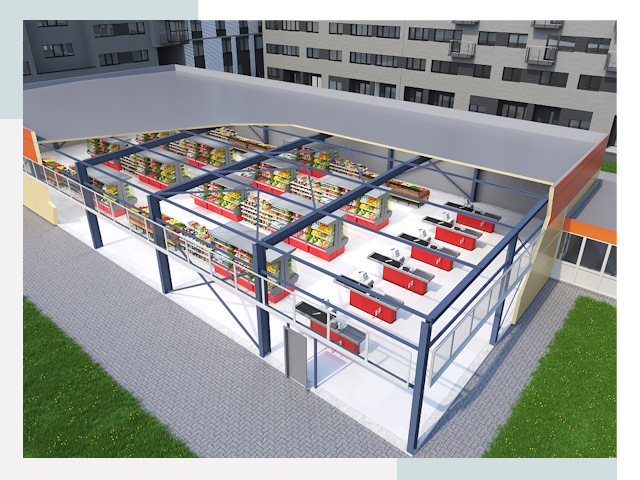 Строительство магазинов в Петропавловск-Камчатский от 622 руб. за м²