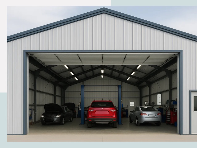 Ангары из сэндвич панелей от 622 руб. в Петропавловск-Камчатский