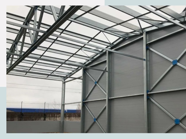 Каркасные ангары от СтальСтрой-Птк по цене от 622 руб.