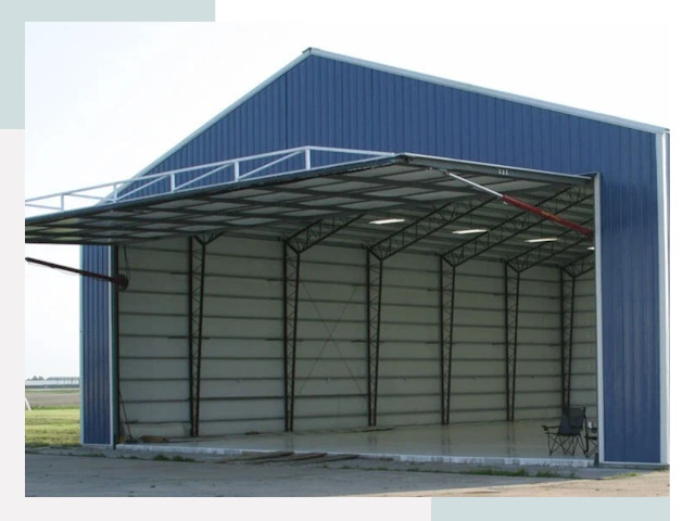 Прямо стенные ангары в Петропавловске-Камчатском