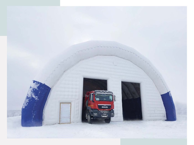 Мобильные ангары в Петропавловске-Камчатском