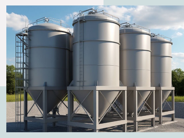 Металлические силосы от СтальСтрой-Птк по цене 622 руб.