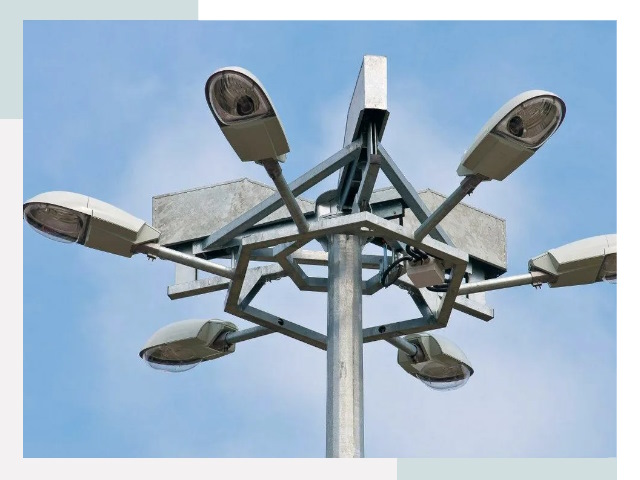 Монтаж осветительных мачт в Петропавловске-Камчатском