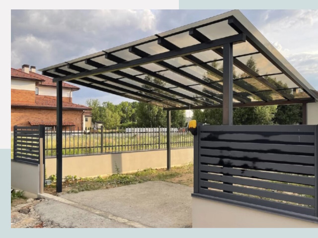 Металлические навесы в Петропавловск-Камчатский от 622 руб. за м²